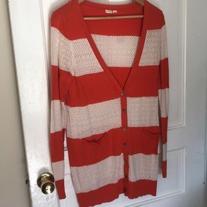 Anthropologie Sparrow cardigan XL buttons